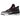 Air Jordan 4 Retro Infrared sneakers i sideprofil med mørkegrå nubuck-overdel, synlig Air-enhed og markante infrarøde detaljer ved snørebånd