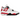 Air Jordan 4 Retro Red Cement sneakers i en klassisk vinklet profil med hvid læderoverdel, røde stænkdetaljer og sort mellemsål.