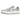 Air Jordan 1 Elevate Low Wolf Grey sneakers i sideprofil, der viser den forhøjede platformssål i hvidt læder med grå detaljer og klassisk snøresystem