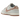Nike Dunk Low Fossil Rose sneakers i profil med grå ruskindspaneler, lyserøde detaljer på swoosh og hæl samt hvid mellemsål og gummisål