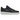 Nike Air Force 1 Low Carabiner Dark Smoke Grey sneakers set fra siden med mørkegrå overdel, sort swoosh og karabinhage detalje på siden.