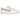 Nike Dunk Low White Pink sneakers i sideprofil, der viser den ikoniske læderkonstruktion med hvide og bløde lyserøde farvepaneler.