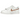 Nike Dunk Low White Pink sneakers set fra siden med hvide læderpaneler, lyserøde detaljer, klassisk swoosh-logo og en hvid mellemsål