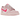 Nike Dunk Low Triple Pink sneakers sideprofil i forskellige nuancer af lyserød læder med matchende snørebånd og perforeret tåboks