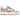 Nike Dunk Low Disrupt Sea Glass Hyper Crimson sneakers sideprofil med pastelfarvet overdel i læder, synlige syninger og en tyk hvid sål