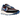 Nike LD Waffle sacai Undercover Night Maroon Team Royal sneakers set fra siden med lagdelt design, bordeaux ruskind og blå swoosh detaljer