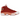 Air Jordan 13 Retro Dune Red sneakers set fra siden med rød ruskindsdetalje, hvid sål og det karakteristiske hologram-logo ved hælen.