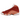 Air Jordan 13 Retro Dune Red sneakers sideprofil med hvid og rød overdel, nubuck-paneler, synlig hæl og sort ydersål med mønstret greb