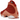 Air Jordan 13 Retro Dune Red sneakers i profil med rød og hvid læderoverdel, ikonisk leopard-inspireret hæl og grå ydersål
