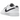 Nike Dunk Low Reverse Panda sneakers i en flot profilvisning med sorte læderpaneler, hvide detaljer, hvide snørebånd og en klassisk gummisål.