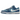 Nike Dunk Low Dark Marina Blue sneakers i profil, udført i dybblå og mørkegrå læderpaneler med hvide snørebånd og matchende sål