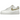 Nike Air Force 1 Low White Barely sneakers i profilvisning med en ren hvid læderoverdel, matchende hvide snørebånd og klassisk hvid gummisål.