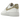 Nike Air Force 1 Low White Barely sneakers sideprofil med ren hvid læderoverdel, matchende hvide snørebånd og ikonisk Air-sål i gummi