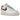 Nike Air Force 1 07 LX Coconut sneakers i en vinklet visning, der viser den ikoniske lædersilhuet i en cremet kokosnød-farve med hvid mellemsål