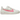Nike Air Force 1 Low PLT.AF.ORM Sail Coral Chalk sneakers i profil, der viser den forhøjede mellemsål, lys overdel i læder og lyserødt swoosh-logo.