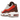 Nike Air Max 95 Photon Dust Picante Red sneakers i vinkelvisning med grå overdel i mesh, røde detaljer og synlige Air units i sålen