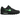 Nike Air Max 90 Black Green Strike sneakers set fra siden med sort overdel, grønne detaljer, synlig Air-enhed og robust ydersål