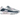 Nike Air Max 90 Pink Foam Armory Navy sneakers i profil med pink detaljer, marineblå swoosh og den klassiske synlige Air-støddæmpning i sålen