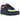Nike Air Max 90 Blackened Blue Lemon Venom Hyper Crimson Gradient sneakers i profil med grønne nuancer, blå detaljer og synlig Air-enhed i sålen