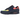 Nike Air Max 90 Blackened Blue Lemon Venom Hyper Crimson Gradient sneakers set fra siden med gradient overdel, gule detaljer og synlig Air enhed