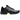 Nike Air Max Plus Black Opti Yellow sneakers i sideprofil med sort mesh-overdel, ikoniske bølgede linjer og lysende gule detaljer på sålen.