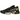 Nike Air Max Plus Black University Gold White sneakers sideprofil med sort overdel, gule detaljer og den karakteristiske bølgede TPU-ramme