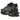 Nike Air Max Plus Black Diffused Blue sneakers i vinklet profil med sort gradueret mesh, bølgede detaljer, synlige Air-enheder og gummiydersål.