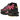 Nike Air Max Plus Black Hyper Pink sneakers i sideprofil med sort overdel, hvid mellemsål og iøjnefaldende rosa detaljer samt lilla svang