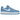Nike Air Force 1 Low Color of the Month University Blue sneakers i en klassisk vinklet profil med lyseblåt læder og hvid swoosh på siden.