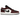Air Jordan 1 Low SE Dark Beetroot Roma Green sneakers i en vinklet visning med læderoverdel, bordeaux paneler og en grøn swoosh