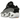 Nike NOCTA Glide Drake Black sneakers set fra siden med sort mesh overdel, markant sålkonstruktion og reflekterende detaljer på siden.