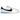 Nike Cortez 23 White Black Light Photo Blue sneakers i en klassisk sideprofil med hvid overdel, sort swoosh og blå detaljer ved hælen.