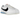 Nike Cortez 23 White Black Light Photo Blue sneakers i sideprofil med hvid læderoverdel, sort swoosh-logo og en mønstret gummisål