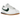 Nike Cortez Leather Summit White Fir Midnight Navy sneakers vist i profil med hvid læderoverdel, grøn swoosh og blå hældetalje.
