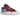 Nike Blazer Low sacai KAWS Purple Dusk sneakers set fra siden med lagdelt design, lilla detaljer, dobbelt tunge og dobbelt swoosh-logo