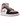 Air Jordan 1 Mid Light Madder Root sneakers i profil med rosa paneler, hvid mellemsål og sort Swoosh på siden af læderoverdelen