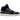 Air Jordan 1 Mid Craft Inside Out Black sneakers sideprofil med grå ruskindspaneler, sorte detaljer, synlige syninger og hvid mellemsål.