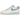 Nike Air Force 1 Low Next Nature University Blue sneakers set fra siden med hvid overdel, lyseblå Swoosh og klassisk Air-sål i gummi