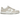 Nike Dunk Low Next Nature White Light Orewood Brown sneakers i en vinklet profil med lysebrune læderpaneler og hvide snørebånd på en gummisål.