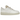 Nike Air Force 1 Low Prm Jewels White sneakers i profilvisning med en ren hvid læderoverdel, en perlemorshvid swoosh og en matchende hvid sål.