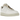 Nike Air Force 1 Low Prm Jewels White sneakers set fra siden med hvid læderoverdel og glansfuldt sølvfarvet Swoosh-logo