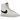 Nike Blazer Mid 77 Next Nature White Black sneakers i en klassisk sidoprofil med hvid overdel, sort læder-swoosh og retro gummisål