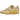 Nike Air Max 1 Travis Scott Cactus Jack Saturn Gold sneakers set fra siden med gule nuancer, brunt Swoosh-logo og tydelig Air-enhed i sålen.