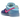 Nike SB Dunk Low Run The Jewels sneakers sideprofil i dyb blå ruskind med lyserød swoosh, snørebånd og en gummi-ydersål.