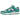 Nike Dunk Low SE 85 Neptune Green sneakers i en vinklet profilvisning med grønne læderdetaljer, hvid base og den klassiske Nike Swoosh-logo.
