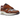 Nike Air Max 1 Patta The Next Wave Dark Russett sneakers set fra siden med karakteristisk bølget mudguard i brun læder og hvid mesh overdel