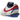 Nike Zoom Cortez SP sacai White University Red Blue sneakers i frontview med dobbelt Swoosh, blå hældetalje og rød detalje på mellemsålen.