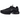 Nike Air Max Plus Black Suede Silver sneakers vist fra siden med sort ruskindsoverdel, sølvfarvede detaljer og synlig Air-enhed i sålen.