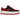 Air Jordan 1 Elevate Low SE Bred sneakers set fra siden med rød og sort læderoverdel, snørebånd og tyk hvid plateau-sål med logo
