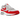 Nike Air Max 1 '86 OG Big Bubble Sport Red sneakers i profil med synlig 'Big Bubble' Air-enhed, rød mudguard og hvide mesh-detaljer.